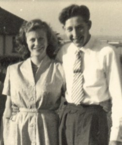 Bett and Norman on her 21st 2