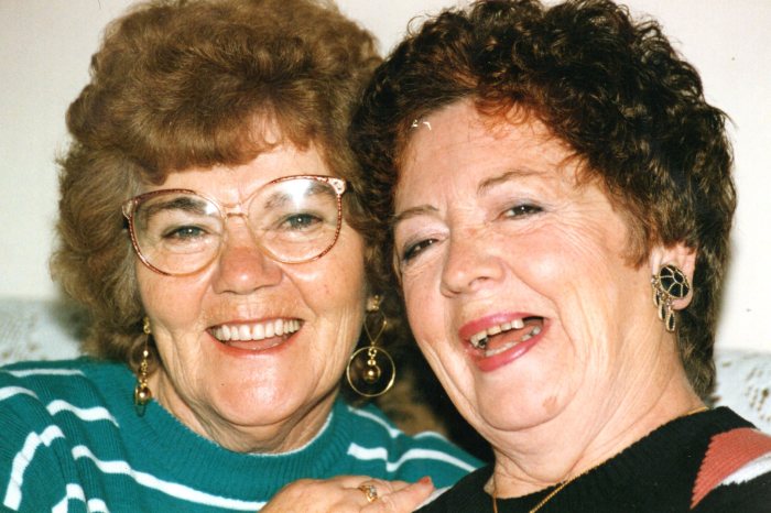 Mum and Aunt Ann